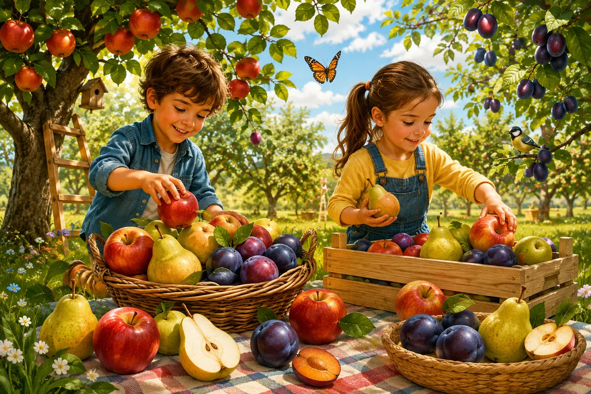 Quiz Fruits 6-8 ans : 20 questions avec réponses