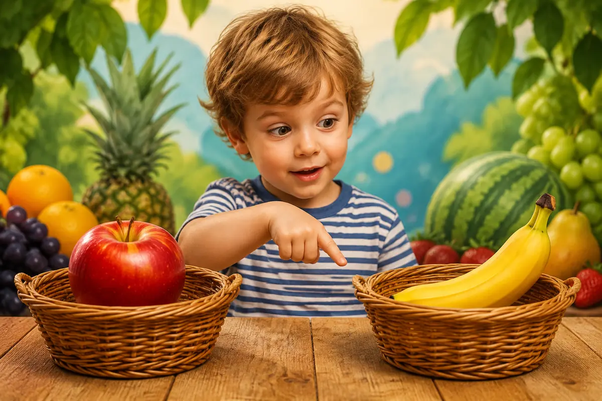 Vrai ou faux Fruits 4-5 ans : 20 questions avec réponses