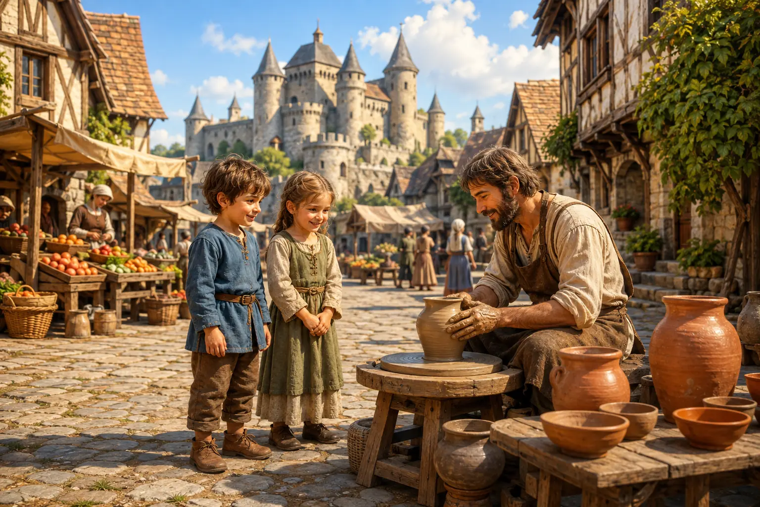 Quiz Histoire 6-8 ans : 20 questions avec réponses