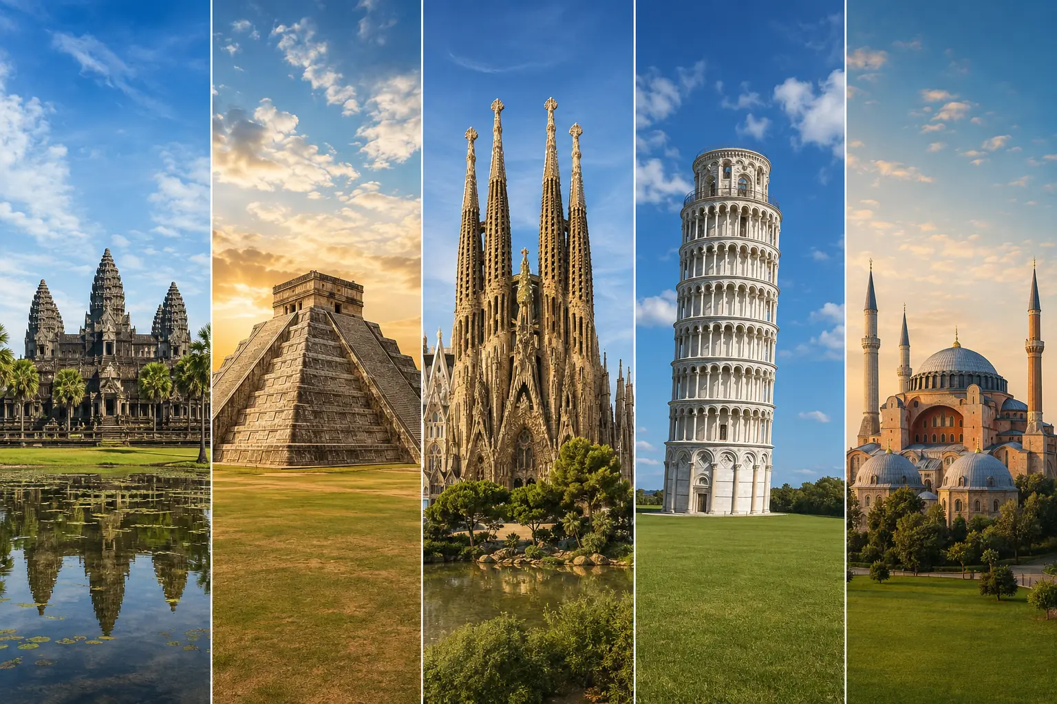 Quiz en images Monuments du monde 10-12 ans : 20 défis visuels