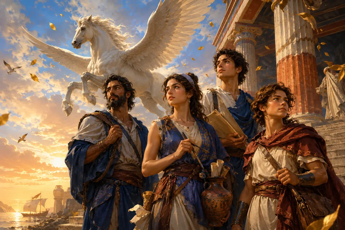 Quiz champion Mythologie grecque : 20 défis pour les connaisseurs