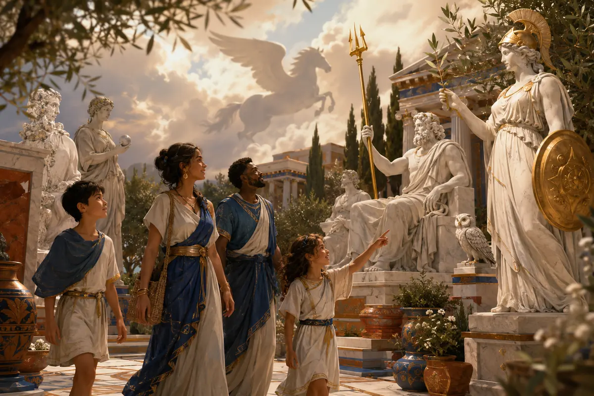Quiz Mythologie grecque en famille : 20 questions enfants et adultes