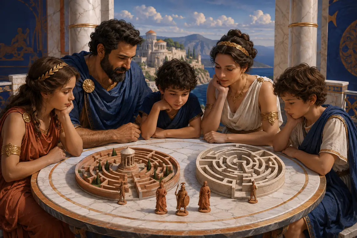 Vrai ou faux Mythologie grecque en famille : 20 défis