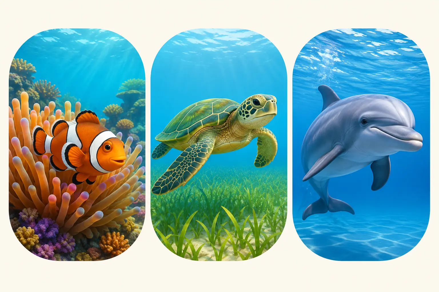 Quiz en images Océan et monde marin 4-5 ans : 20 défis visuels