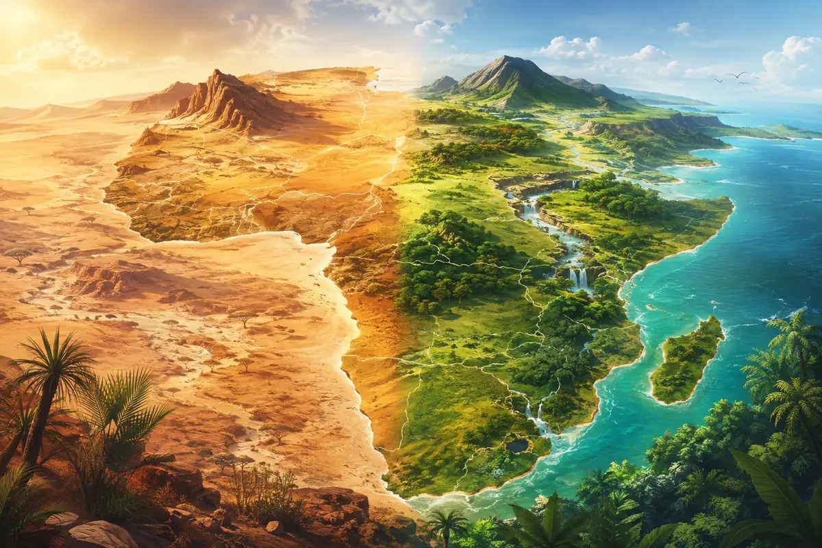 Vrai ou faux Pays d’Afrique 12-14 ans : 20 questions avec réponses