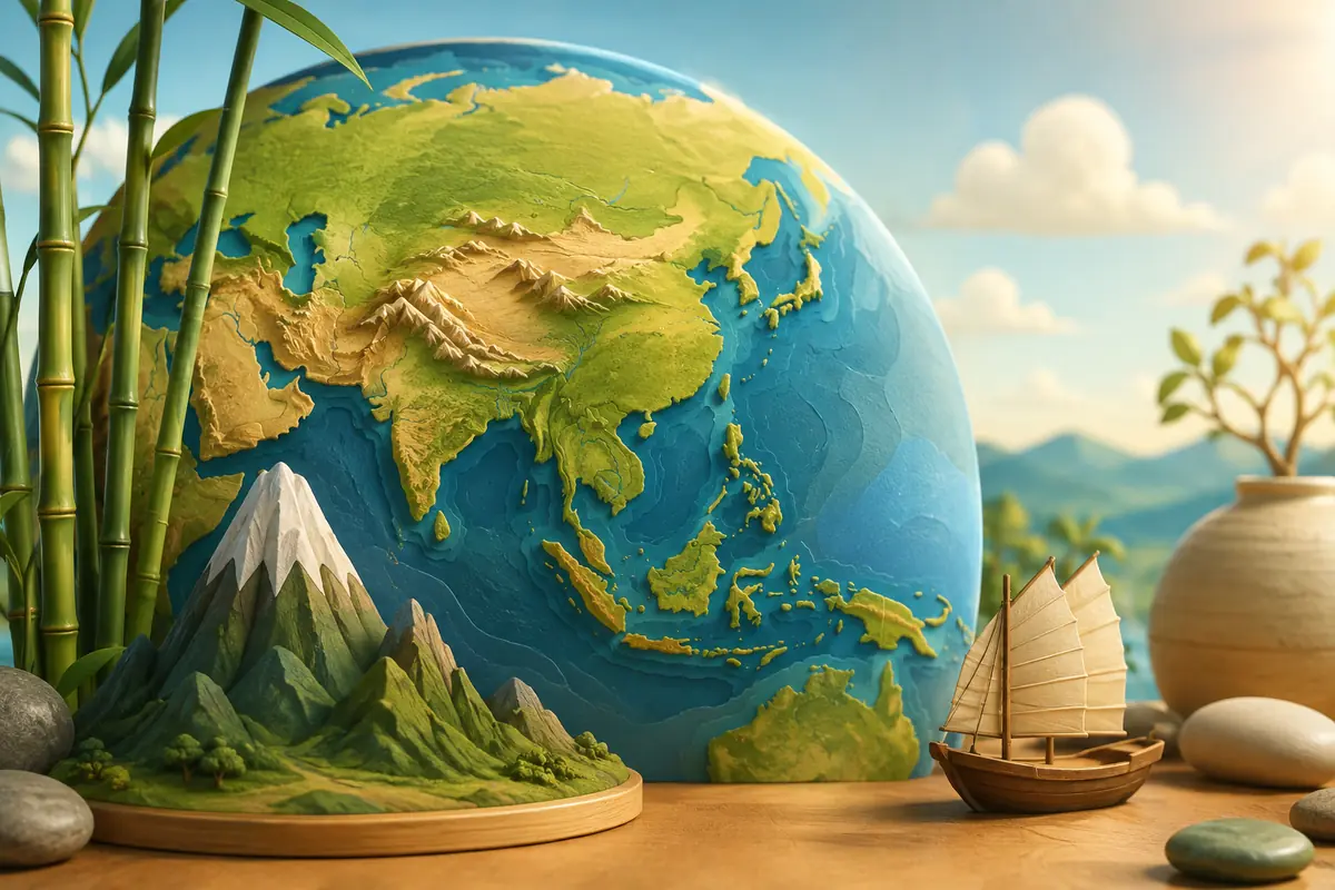 Quiz débutant Pays d’Asie : 20 questions pour commencer