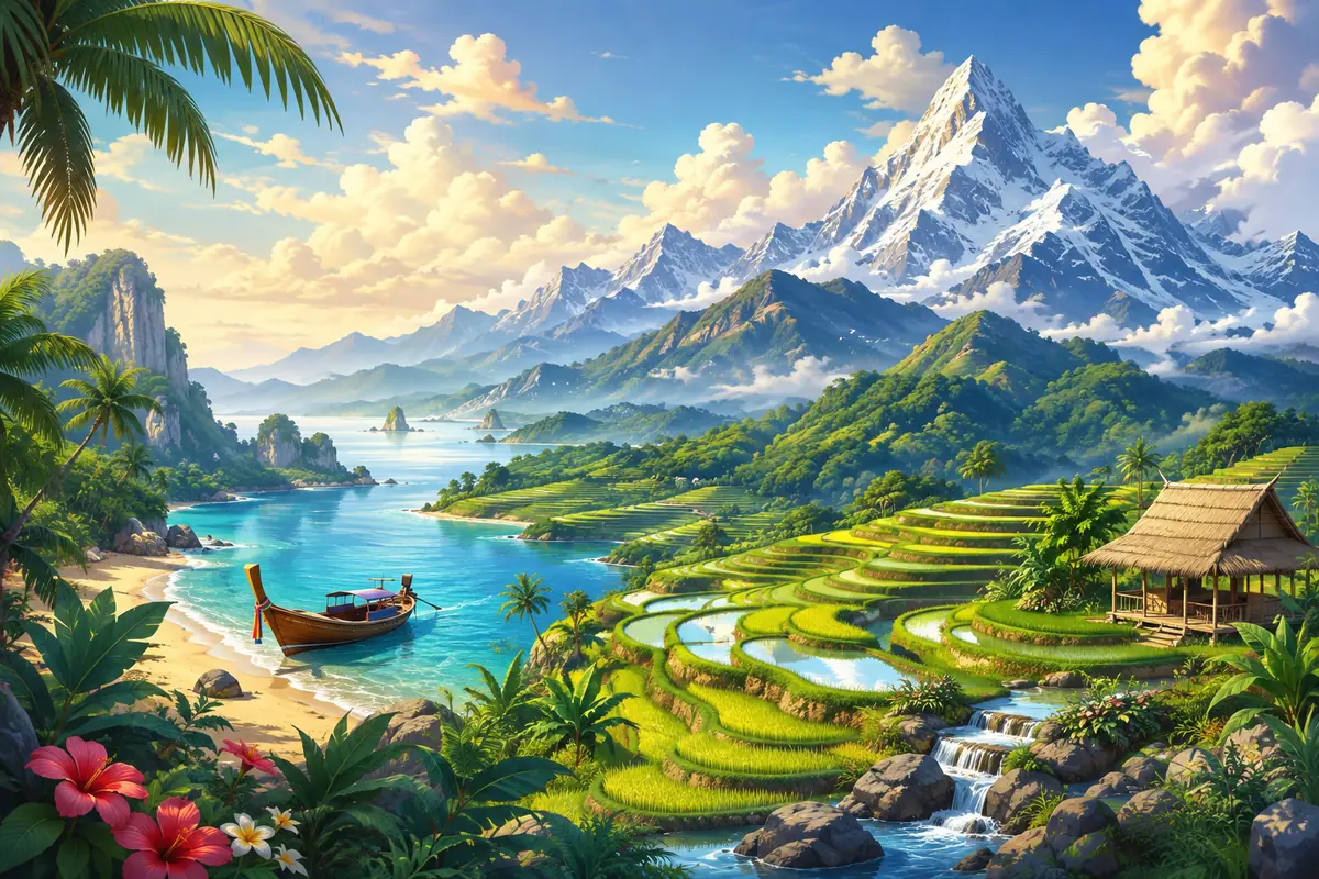 Quiz Pays d’Asie facile : 20 questions accessibles