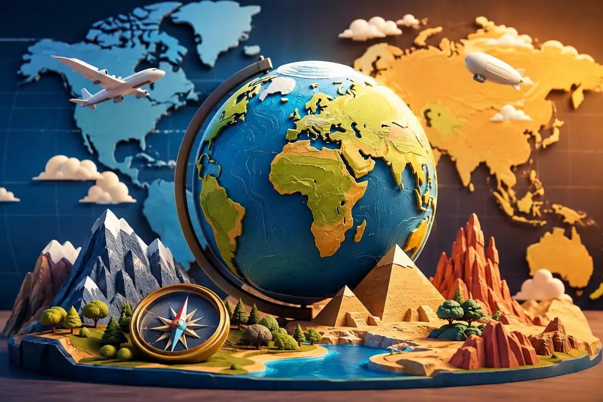 Quiz Pays du monde 12-14 ans : 20 questions avec réponses