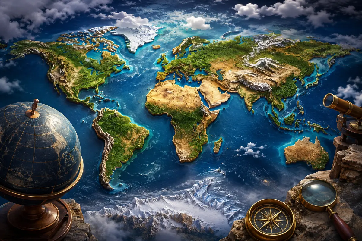 Quiz Pays du monde difficile : 20 questions avec réponses