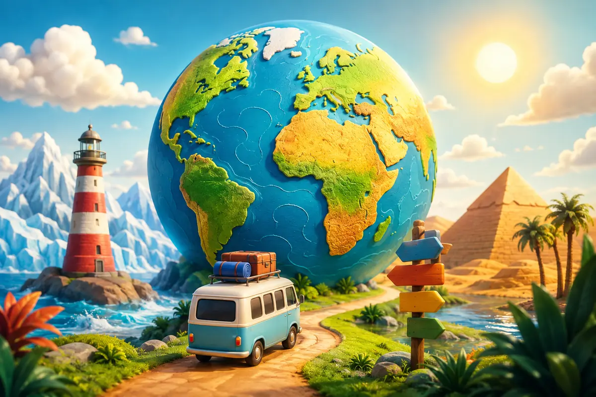 Quiz Pays du monde facile : 20 questions accessibles