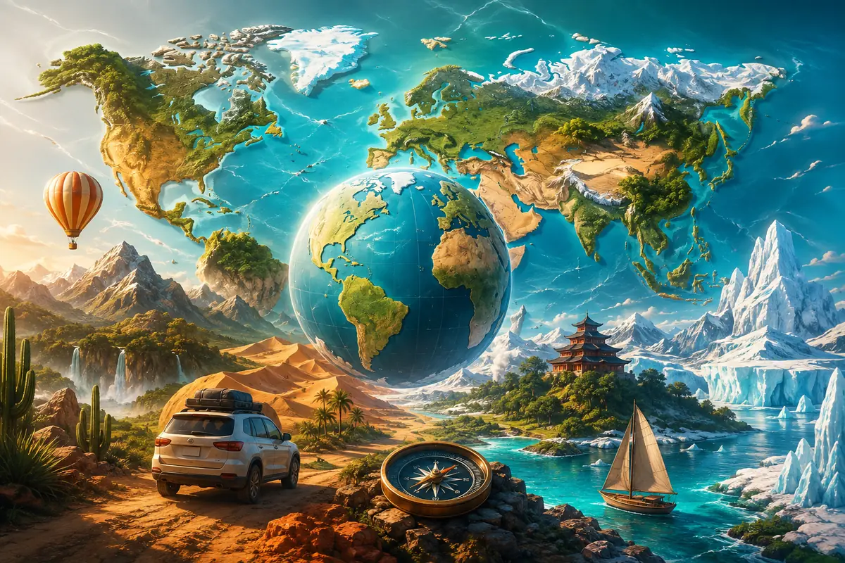 Grand défi Pays du monde en famille : 20 questions