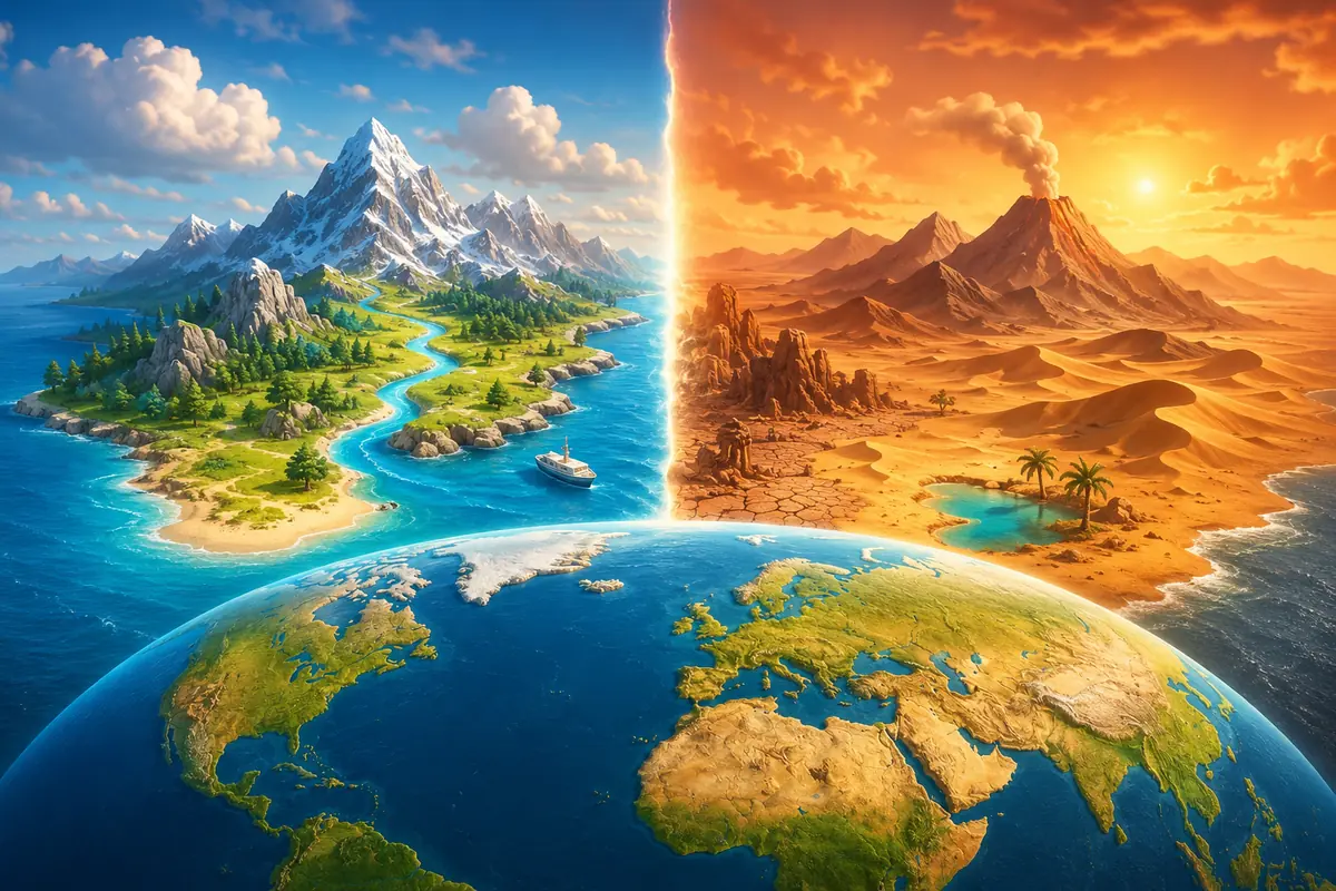 Vrai ou faux Pays du monde 12-14 ans : 20 questions avec réponses