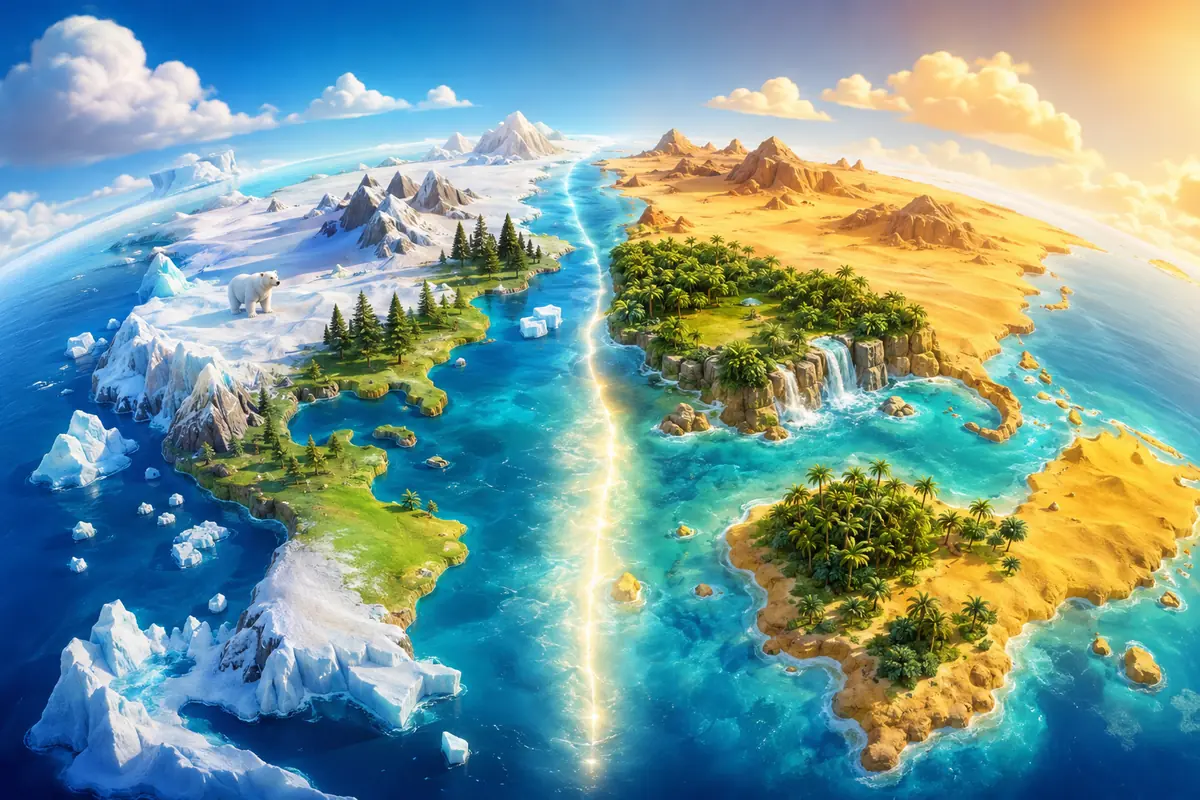 Vrai ou faux Pays du monde 6-8 ans : 20 questions avec réponses