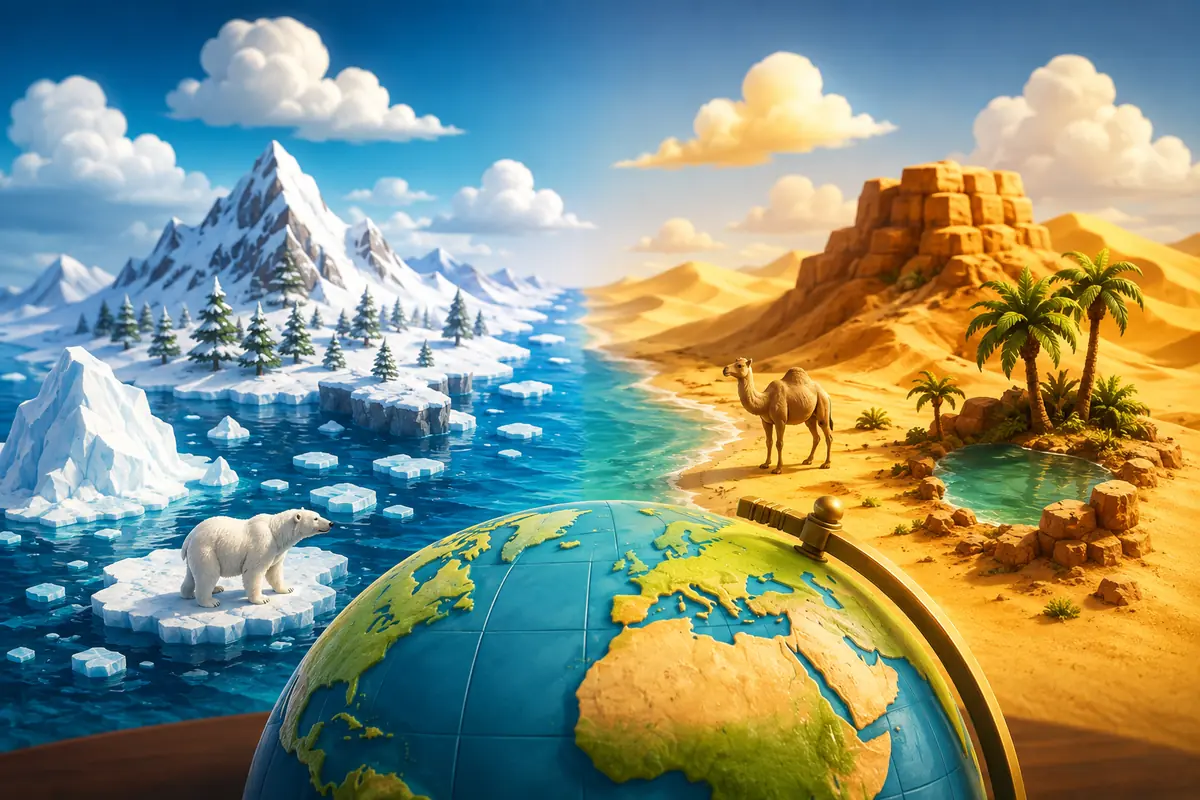 Vrai ou faux Pays du monde 8-10 ans : 20 questions avec réponses