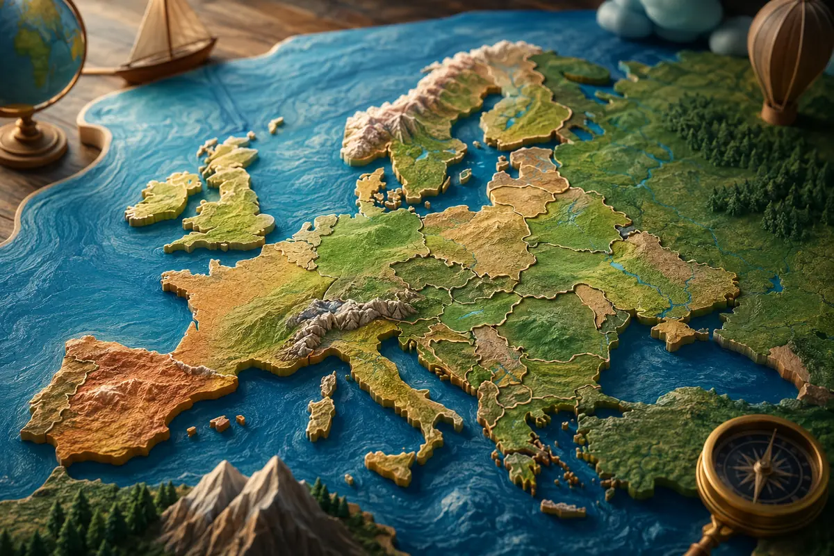 Quiz Pays d’Europe en famille : 20 questions enfants et adultes
