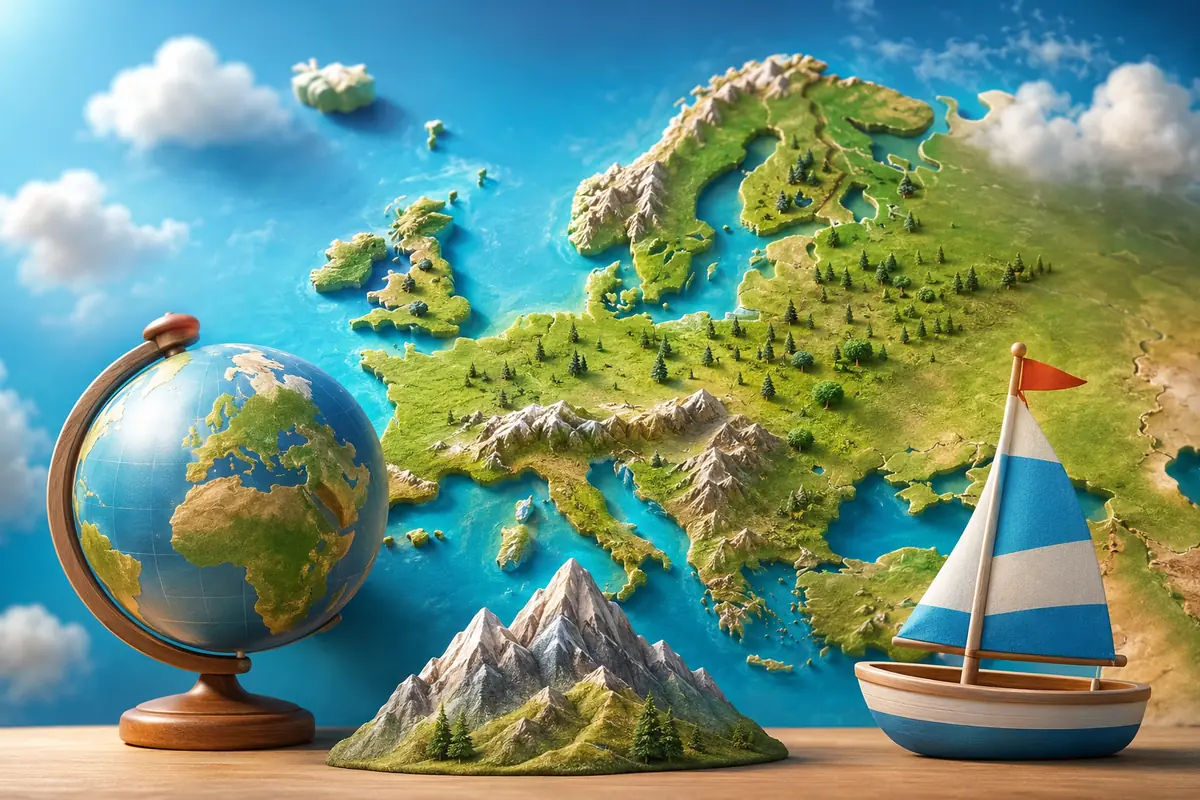 Quiz débutant Pays d’Europe : 20 questions pour commencer