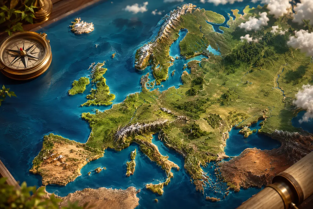 Quiz Pays d’Europe difficile : 20 questions avec réponses