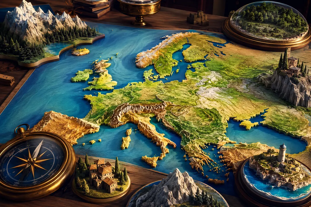 Quiz expert Pays d’Europe : 20 questions difficiles