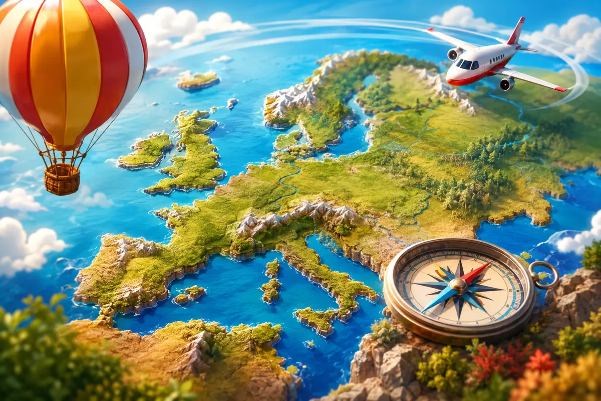 Quiz Pays d’Europe express : 20 questions rapides