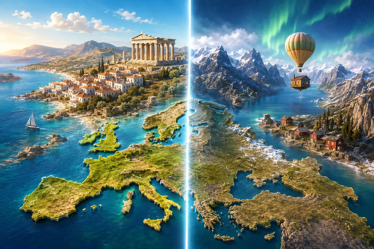 Vrai ou faux Pays d’Europe 8-10 ans : 20 questions avec réponses