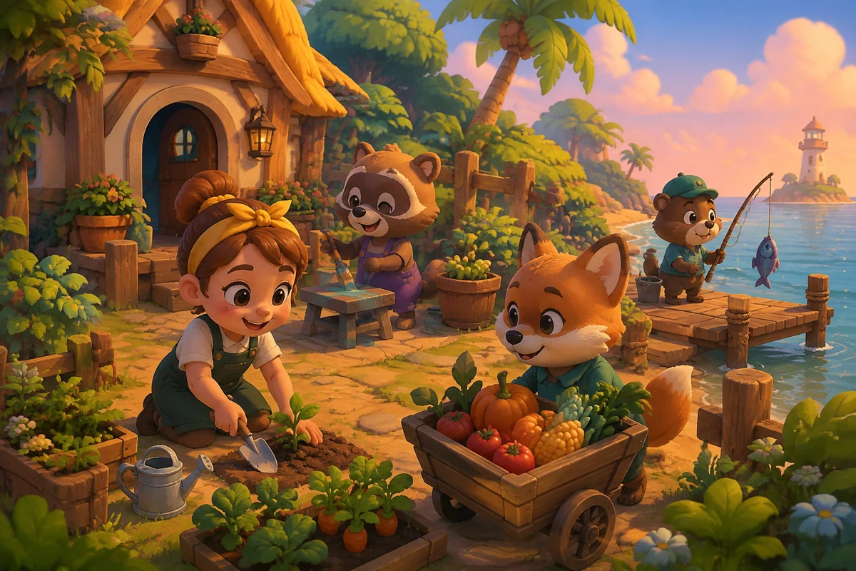 Coopération : quiz Animal Crossing