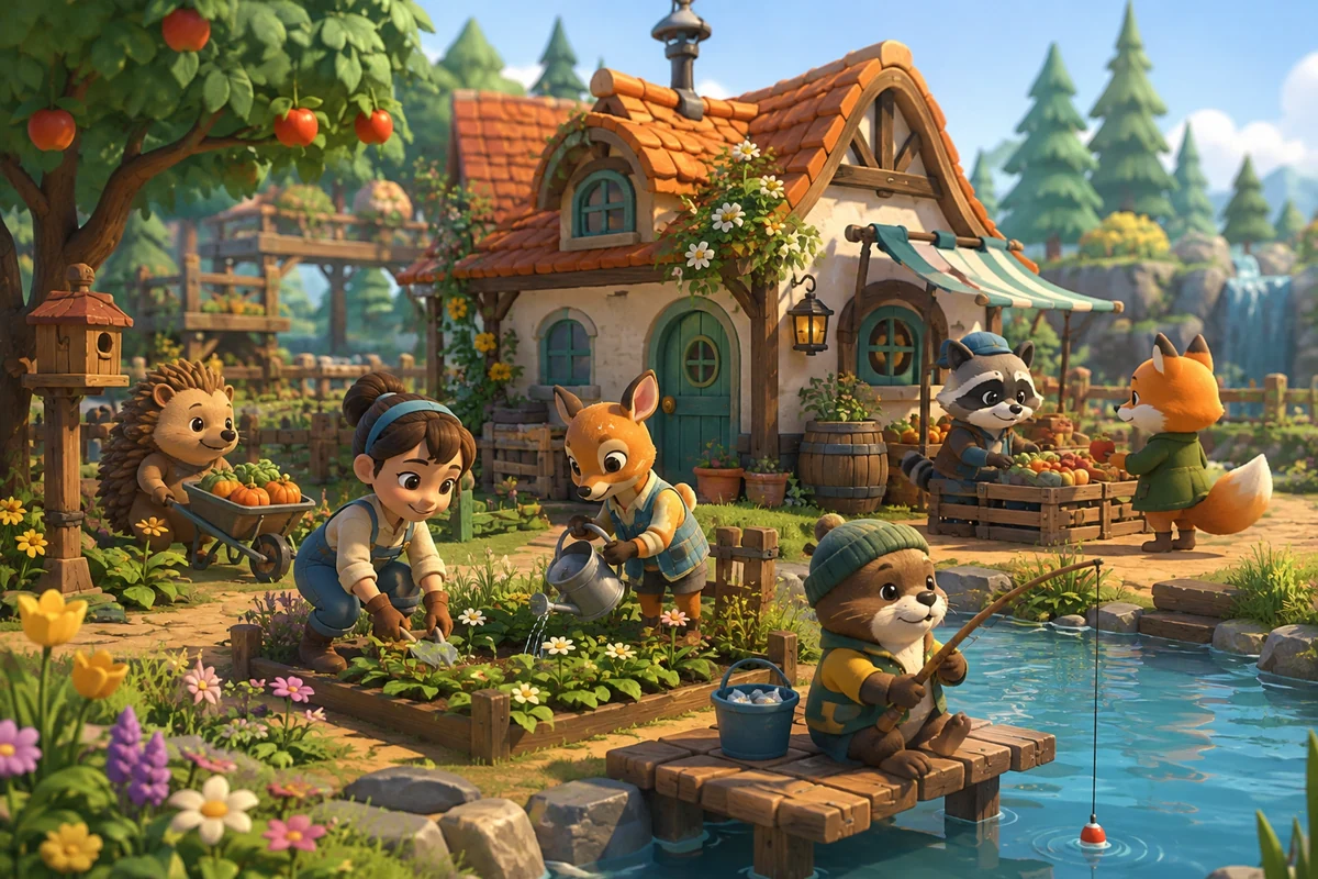 Défi famille univers : quiz Animal Crossing