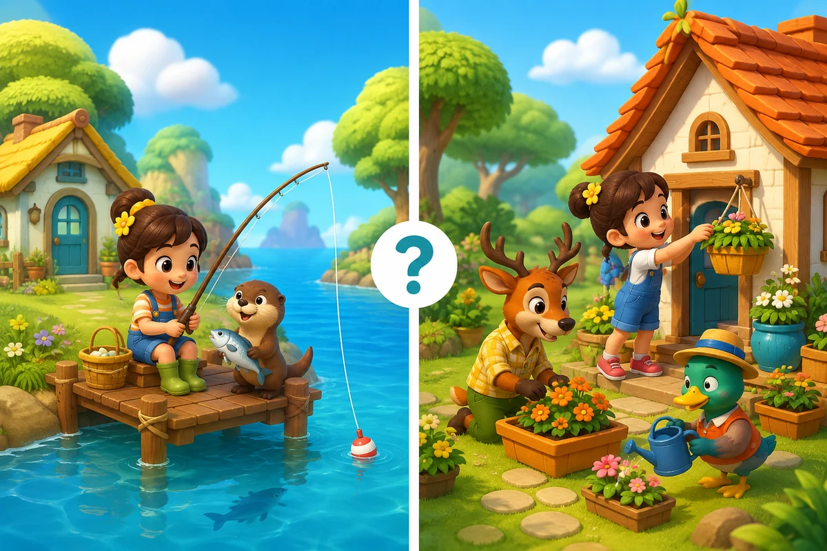 Personnages et objets : quiz Animal Crossing