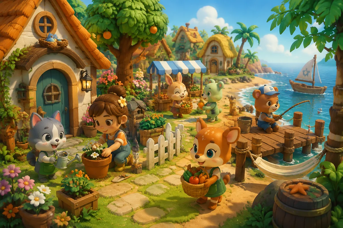 Mécaniques faciles : quiz Animal Crossing