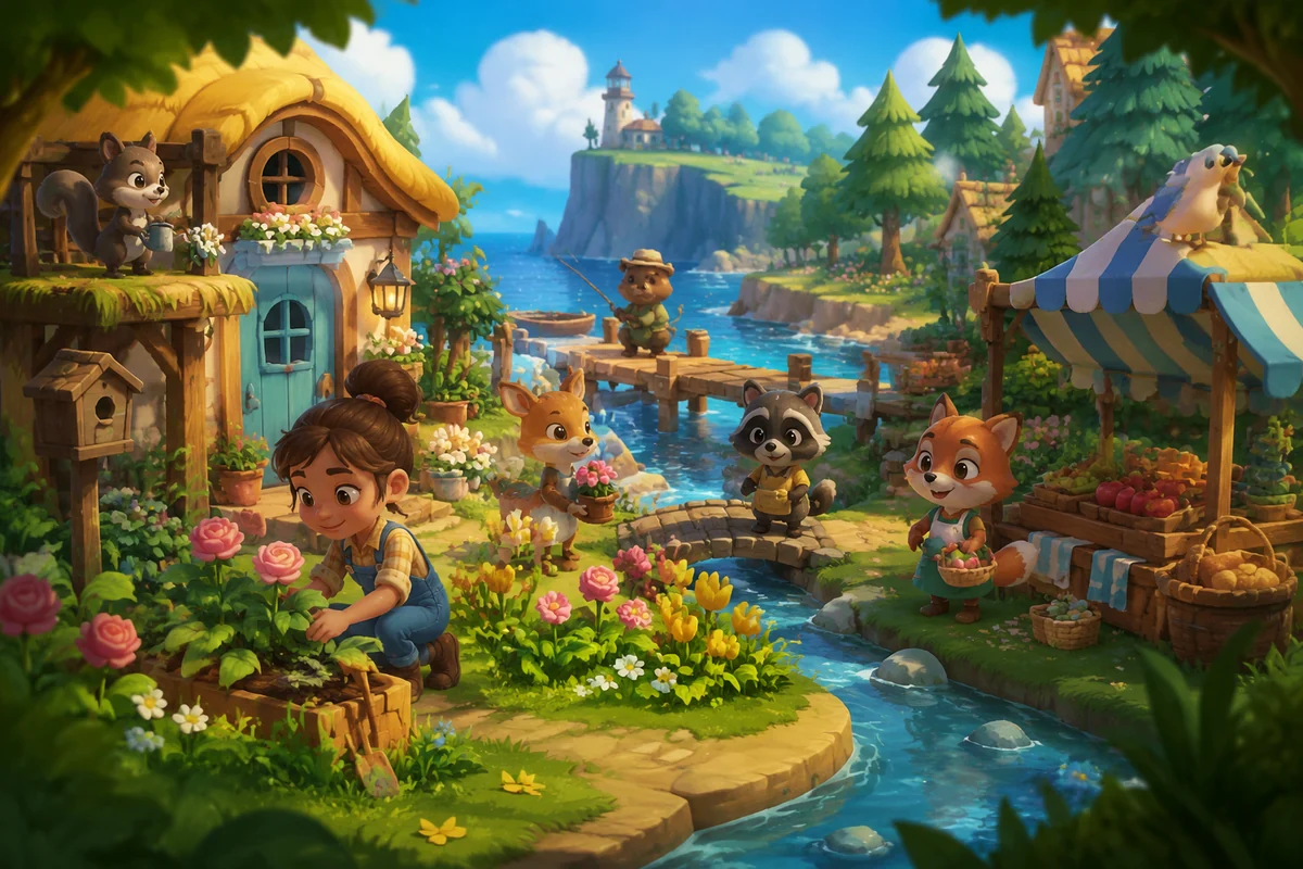 Systèmes et progression : quiz Animal Crossing