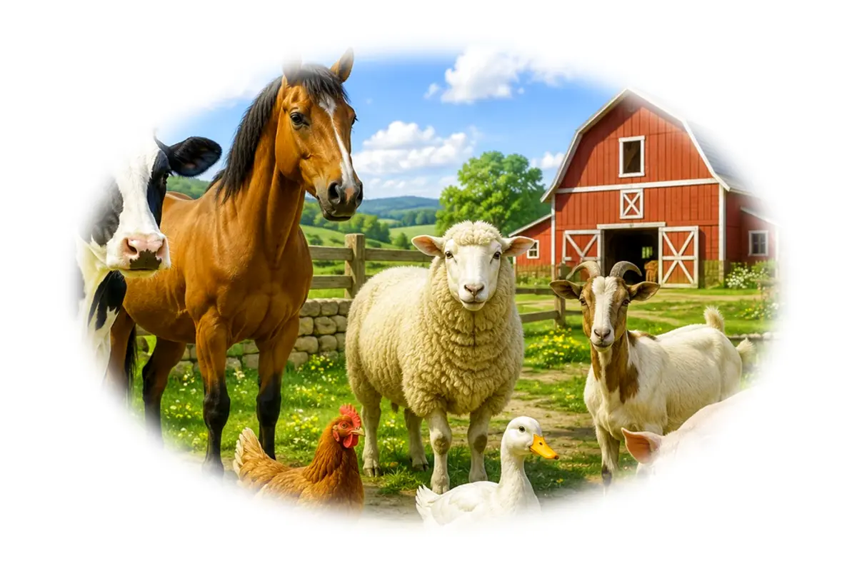 Quiz approfondi : Animaux de la ferme – 10-12 ans
