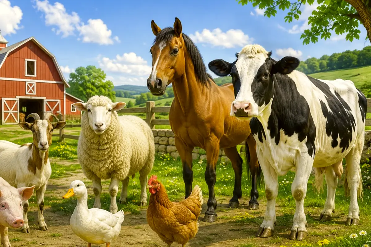 Affirmations expertes : Animaux de la ferme – 12-14 ans