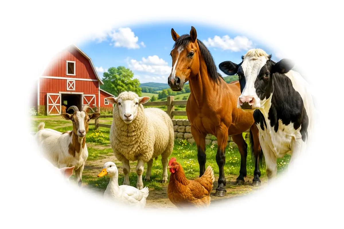 Vrai ou faux : Animaux de la ferme – 8-10 ans