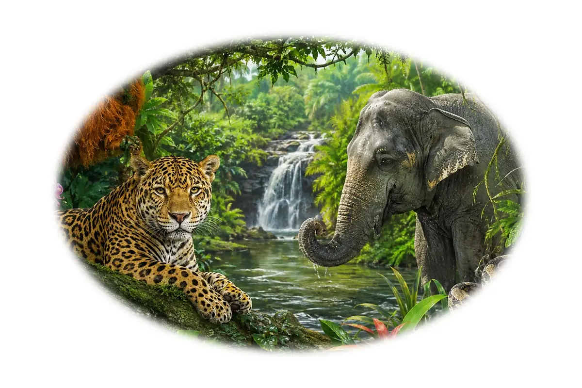 Vrai ou faux découverte : Animaux de la jungle – 4-5 ans