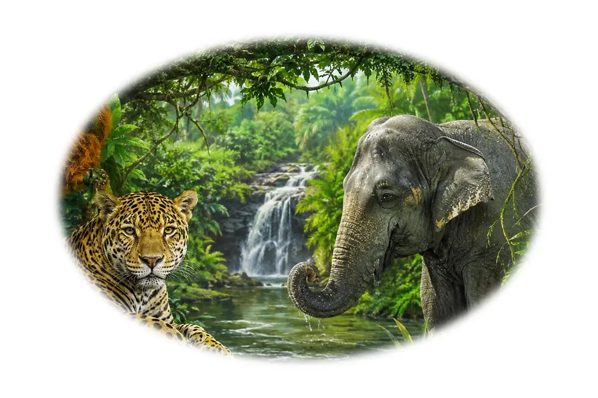 Défi rapide : Animaux de la jungle – 6-8 ans