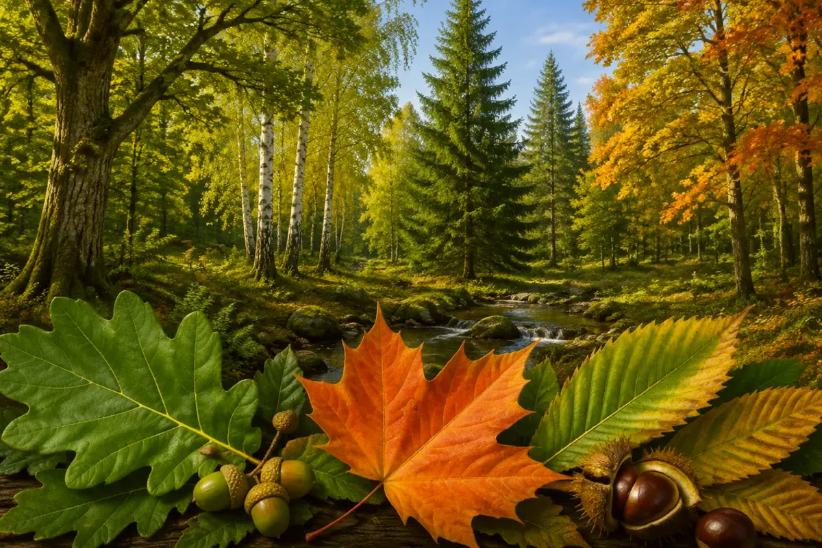 Défi chrono : Arbres et feuilles – 10-12 ans