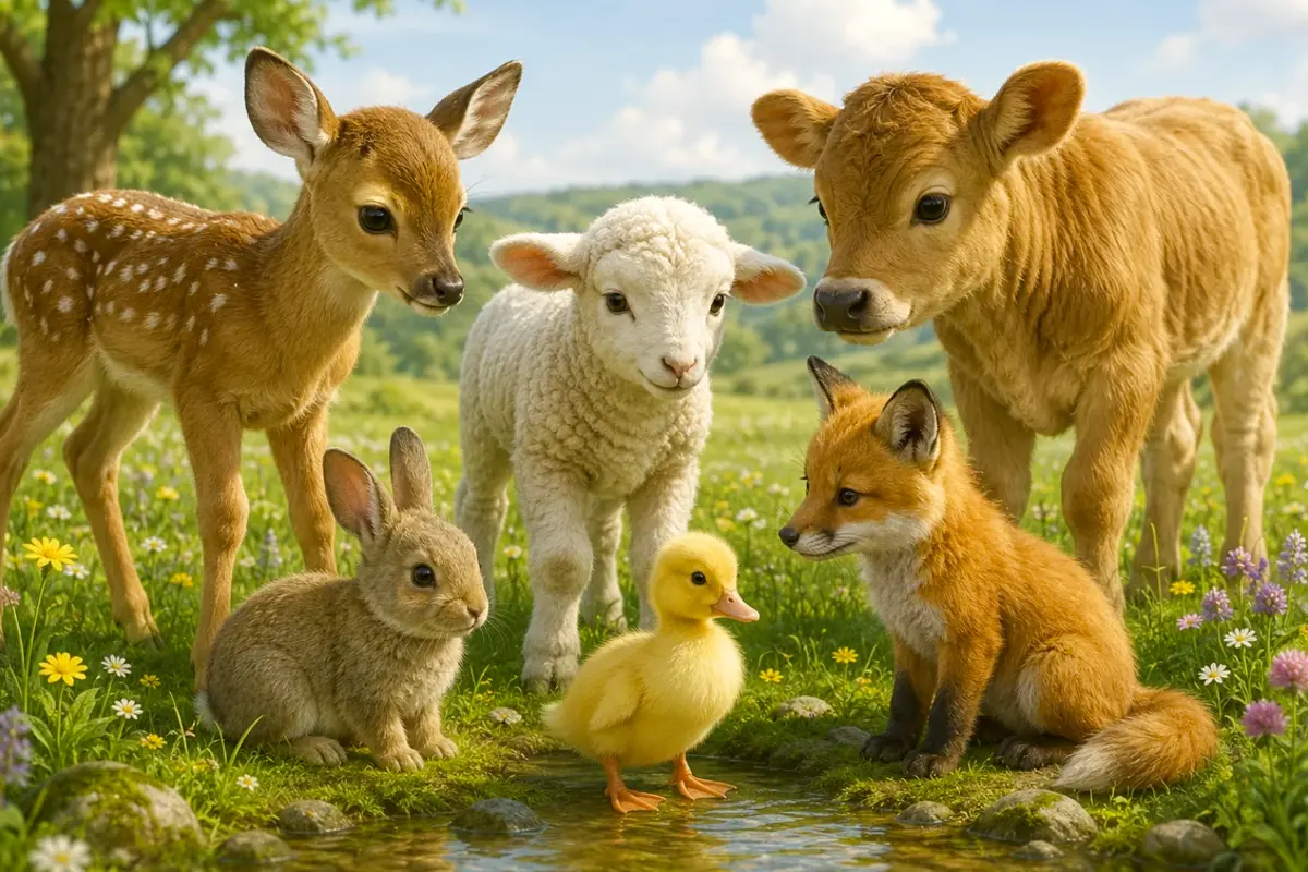 Défi chrono : Bébés animaux – 10-12 ans