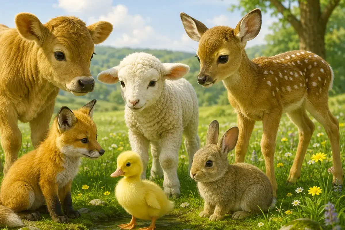 Affirmations expertes : Bébés animaux – 12-14 ans