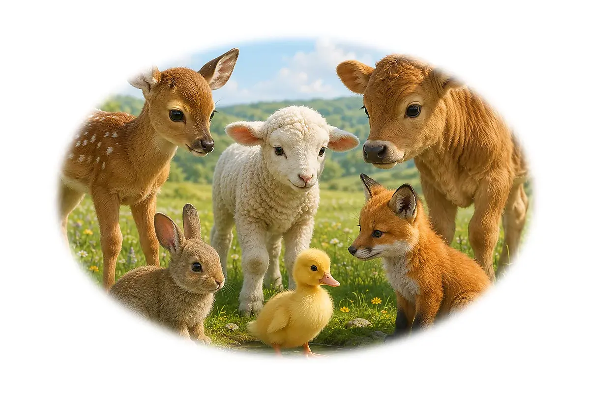 Découverte illustrée : Bébés animaux – 4-5 ans