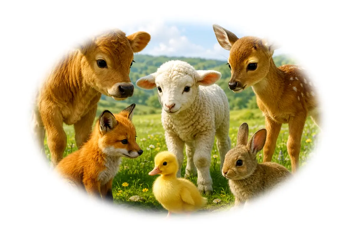 Vrai ou faux : Bébés animaux – 8-10 ans