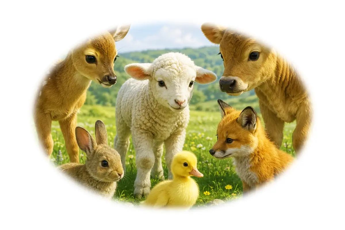 Défi familial : Bébés animaux – Famille