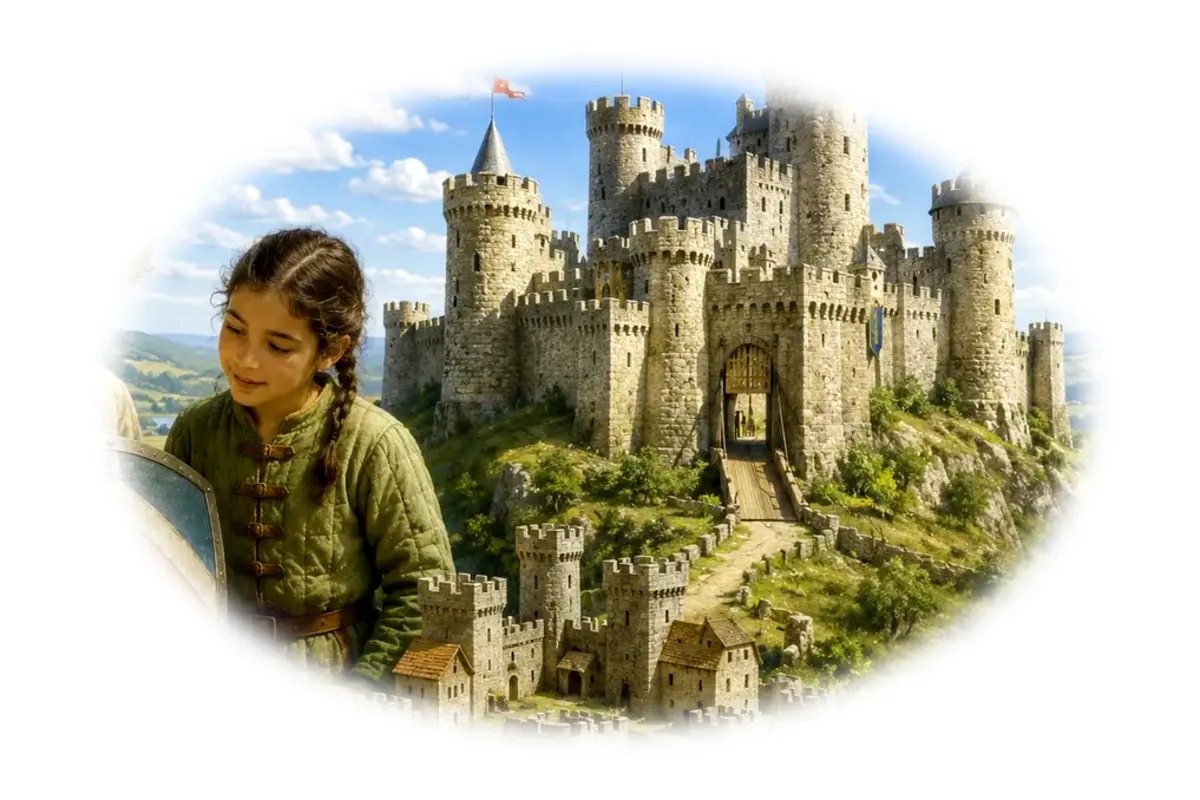 Détails à reconnaître : Chevaliers et châteaux forts