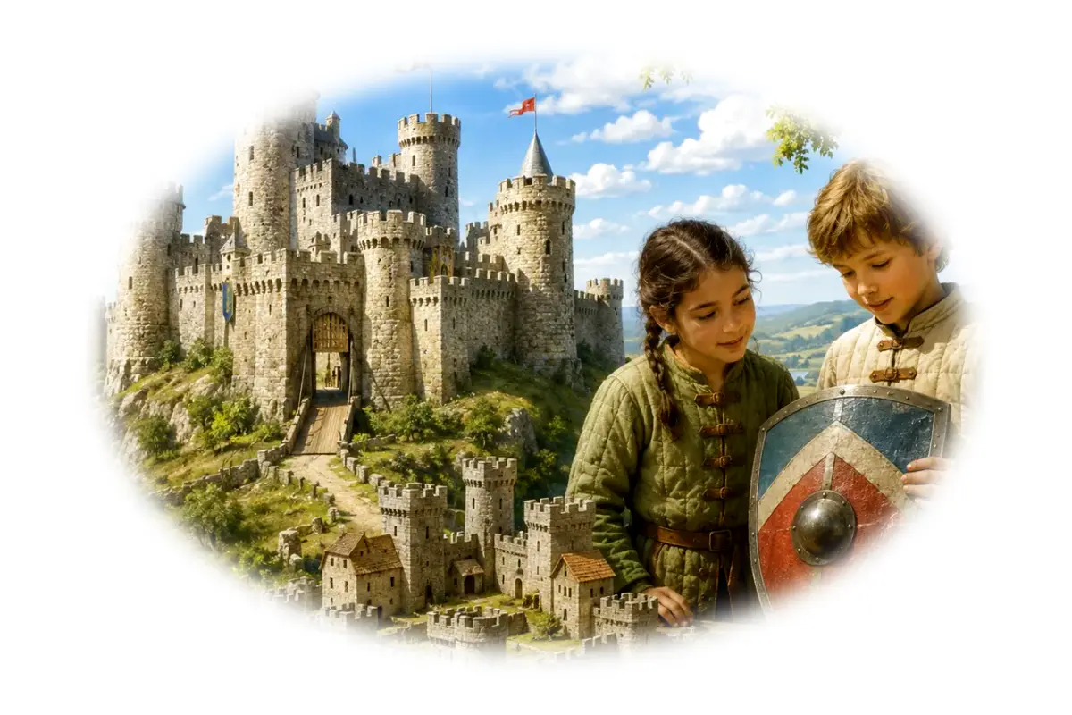 Quiz enfant : Chevaliers et châteaux forts