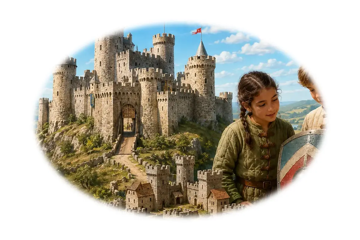 Quiz facile : Chevaliers et châteaux forts
