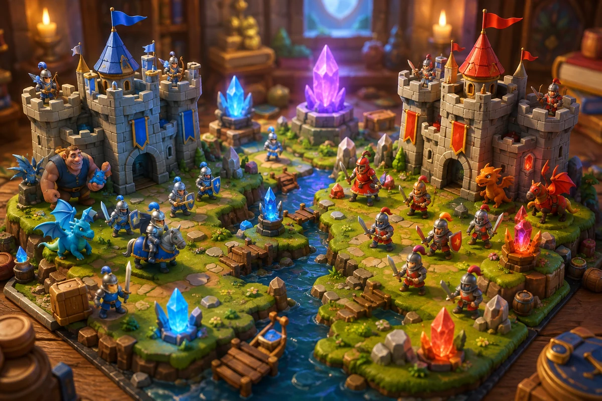 Défi rapide des jeunes fans : Clash Royale