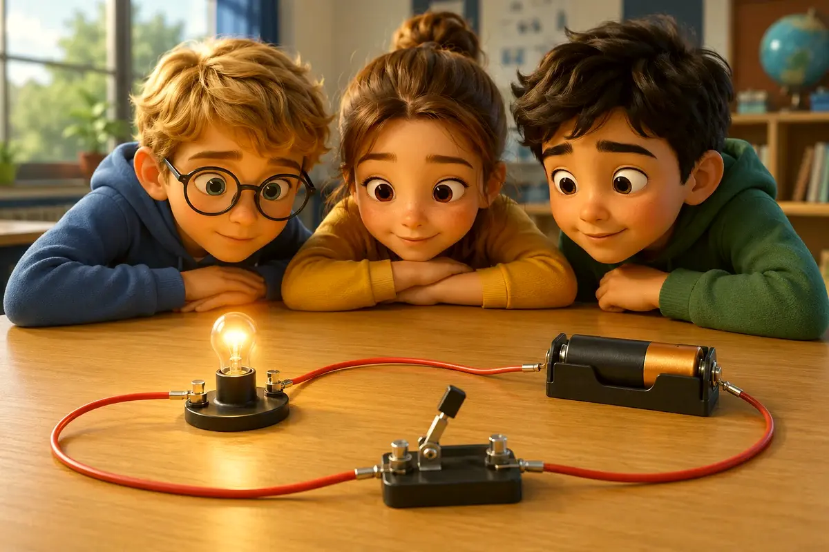 Vrai ou faux expert : Électricité – 10-12 ans
