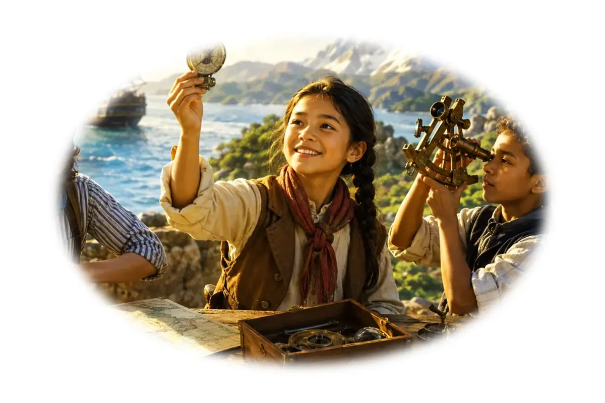 Grand défi famille : Explorateurs célèbres