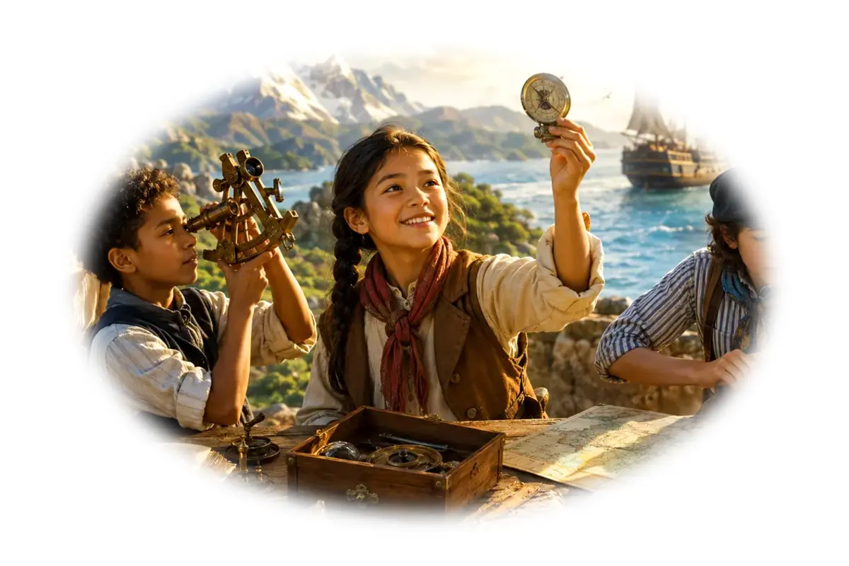 Quiz enfant : Explorateurs célèbres