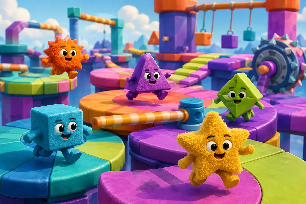 Quiz enfant facile : Fall Guys