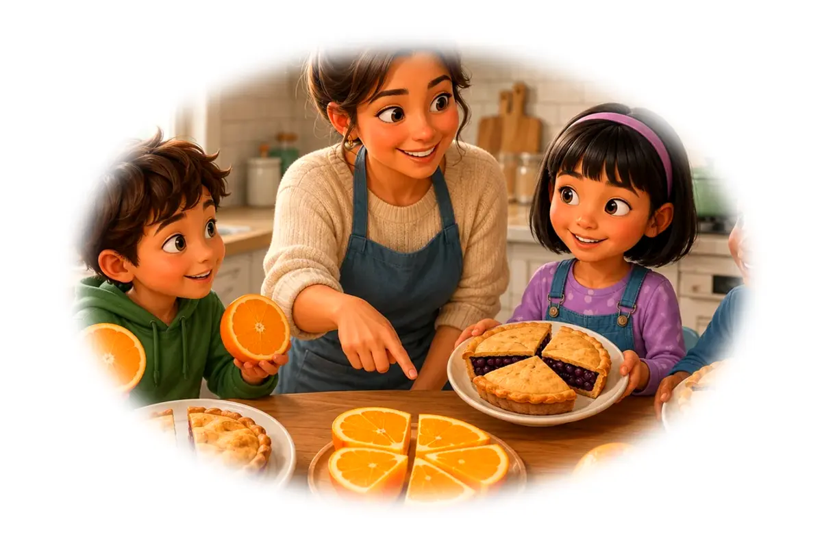 Quiz connaissances : Fractions — 10-12 ans