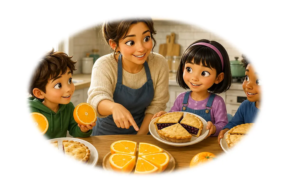 Vrai ou faux : Fractions — 6-8 ans